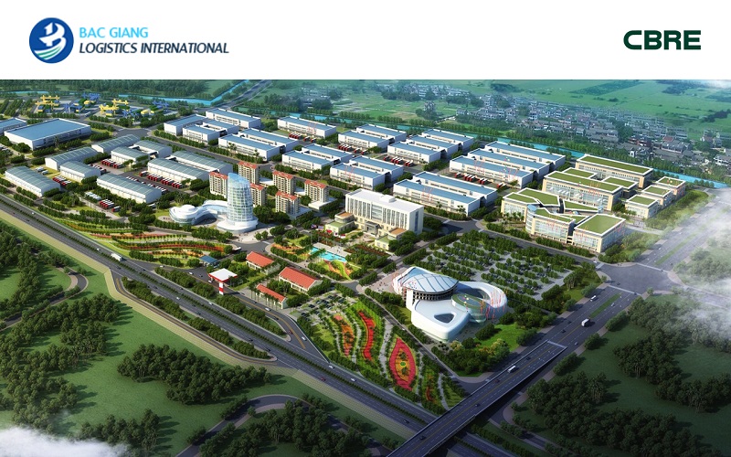 CBRE Trở Thành Đơn Vị Marketing Và Cho Thuê Độc Quyền Dự Án Trung Tâm Logistics Quốc Tế Bắc Giang