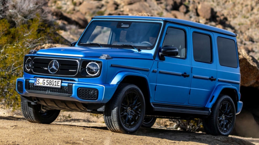 Ra mắt Mercedes-Benz G580 chạy điện hoàn toàn