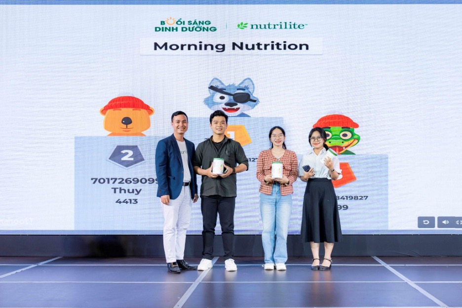 Chương trình dinh dưỡng buổi sáng: Bước tiến chiến lược của Amway vì sức khỏe cộng đồng