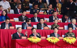 Toàn cảnh Lễ kỷ niệm, diễu binh, diễu hành 50 năm thống nhất đất nước